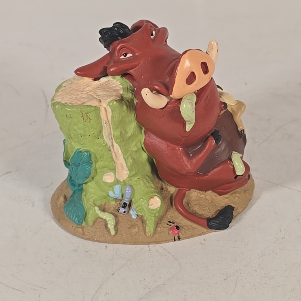 Vintage Disney Store Lil Classics Lion King Timon Nad Pumbaa PVC Figurine